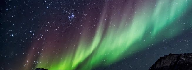 An Aurora Borealis